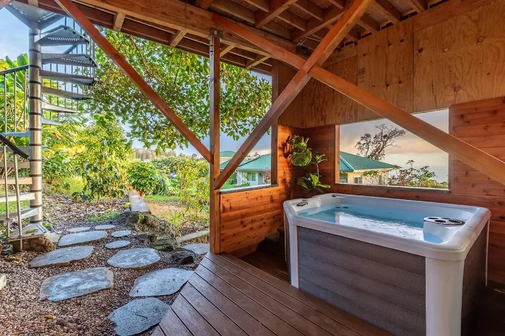 カイルア・コナ Kona'S 1St Luxury 1 Br/1B Treehouse W/ Ocean Viewヴィラ ヴィラ